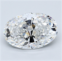 Diamante Natural 5.02 quilates, Ovalado , Color D, claridad VS1 y certificado GIA
