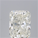 Natural Diamond 0.70 Carats, Radiant with  Cut, G Color, VVS1 Clarity and Certified by IGI