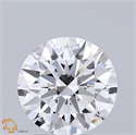 Lab Grown Diamond 2.02 Carats, Round with Ideal Cut, D Color, VVS1 Clarity and Certified by IGI