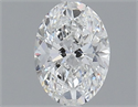 Diamante Natural 0.70 quilates, Ovalado , Color E, claridad VS2 y certificado GIA