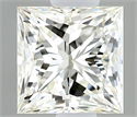 Diamante Natural 0.42 quilates, Princesa , Color H, claridad IF y certificado IGI