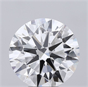 Lab Grown Diamond 5.83 Carats, Round with Excellent Cut, D Color, IF Clarity and Certified by IGI