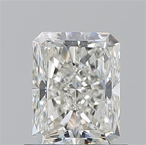 Picture of Natural Diamond 1.01 Carats, Radiant with  Cut, I Color, VS2 Clarity and Certified by GIA
