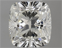 Natural Diamond 0.51 Carats, Cushion with  Cut, J Color, I1 Clarity and Certified by GIA