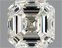 Natural Diamond 1.02 Carats, Asscher with  Cut, L Color, VVS2 Clarity and Certified by GIA
