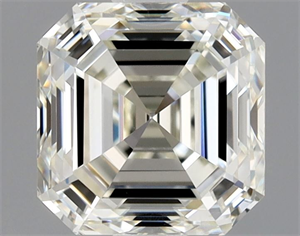 Picture of Natural Diamond 1.02 Carats, Asscher with  Cut, L Color, VVS2 Clarity and Certified by GIA