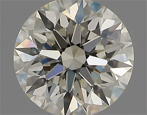 Picture of Natural Diamond 0.75 Carats, Round with Excellent Cut, J Color, IF Clarity and Certified by IGI