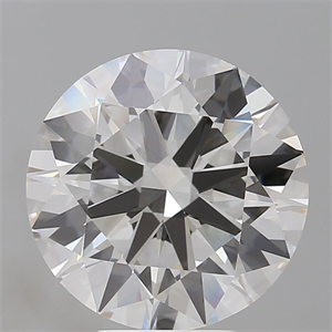 Picture of Lab Grown Diamond 6.57 Carats, Round with Ideal Cut, F Color, VVS2 Clarity and Certified by IGI
