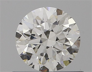 Foto Diamante Natural 0.55 quilates, Redondo , Color H, claridad VVS2 y certificado GIA de