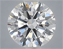 Del inventario de diamantes de laboratorio, 1.07 quilates, Redondo , Color D, claridad VVS2 y certificado IGI