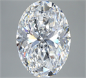 Diamante Natural 5.02 quilates, Ovalado , Color D, claridad SI1 y certificado GIA