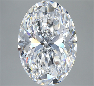 Foto Diamante Natural 5.02 quilates, Ovalado , Color D, claridad SI1 y certificado GIA de