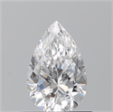 Natural Diamond 0.70 Carats, Pear with  Cut, D Color, VS1 Clarity and Certified by GIA