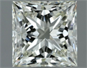 Diamante Natural 0.70 quilates, Princesa , Color K, claridad VVS1 y certificado IGI