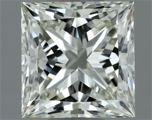 Foto Diamante Natural 0.70 quilates, Princesa , Color K, claridad VVS1 y certificado IGI de