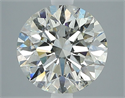 Natural Diamond 2.02 Carats, Round with Excellent Cut, I Color, I1 Clarity and Certified by GIA