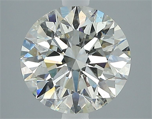 Picture of Natural Diamond 2.02 Carats, Round with Excellent Cut, I Color, I1 Clarity and Certified by GIA