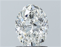 Natural Diamond 1.01 Carats, Oval with  Cut, F Color, VS1 Clarity and Certified by GIA