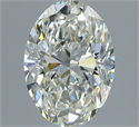 Diamante Natural 1.02 quilates, Ovalado , Color K, claridad VS2 y certificado GIA