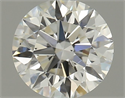 Natural Diamond 0.80 Carats, Round with Excellent Cut, J Color, SI1 Clarity and Certified by GIA