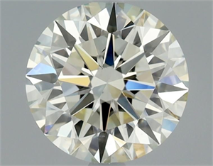 Picture of Natural Diamond 1.01 Carats, Round with Excellent Cut, M Color, SI1 Clarity and Certified by GIA
