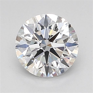 Picture of Lab Grown Diamond 1.05 Carats, Round with Ideal Cut, D Color, VVS2 Clarity and Certified by IGI