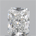 Diamante Natural 0.71 quilates, Radiante , Color F, claridad VVS1 y certificado GIA