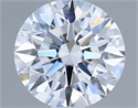 Del inventario de diamantes de laboratorio, 1.04 quilates, Redondo , Color D, claridad VVS2 y certificado IGI
