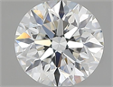 Diamante Natural 0.70 quilates, Redondo , Color H, claridad VVS2 y certificado GIA