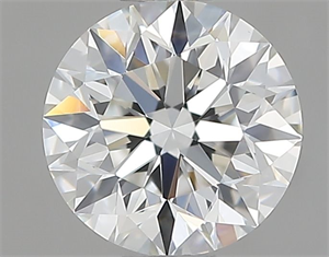 Foto Diamante Natural 0.70 quilates, Redondo , Color H, claridad VVS2 y certificado GIA de