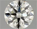 Diamante Natural 0.40 quilates, Redondo , Color K, claridad SI2 y certificado GIA
