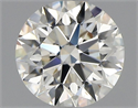 Natural Diamond 0.90 Carats, Round with Excellent Cut, I Color, SI1 Clarity and Certified by GIA