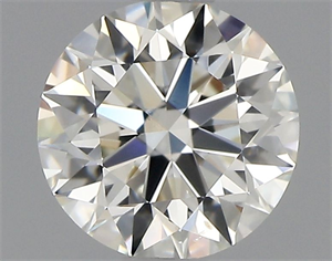 Picture of Natural Diamond 0.90 Carats, Round with Excellent Cut, I Color, SI1 Clarity and Certified by GIA