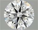 Del inventario de diamantes de laboratorio, 1.51 quilates, Redondo , Color F, claridad VS1 y certificado IGI