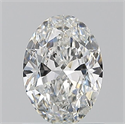 Diamante Natural 0.90 quilates, Ovalado , Color F, claridad SI2 y certificado GIA