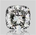 Natural Diamond 0.60 Carats, Cushion with  Cut, D Color, VVS1 Clarity and Certified by GIA