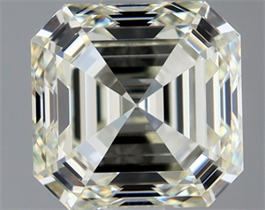 Picture of Natural Diamond 1.01 Carats, Asscher with  Cut, L Color, VVS1 Clarity and Certified by GIA
