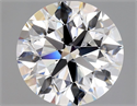 Natural Diamond 1.90 Carats, Round with Excellent Cut, D Color, VS2 Clarity and Certified by GIA