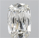 Natural Diamond 1.50 Carats, Cushion with  Cut, H Color, SI1 Clarity and Certified by GIA