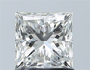 Foto Diamante Natural 1.01 quilates, Princesa , Color I, claridad VVS2 y certificado GIA de