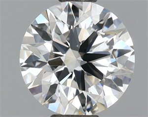 Picture of Lab Grown Diamond 1.00 Carats, Round with Ideal Cut, D Color, VVS2 Clarity and Certified by IGI