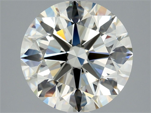 Foto Diamante Natural 2.74 quilates, Redondo , Color J, claridad IF y certificado HRD de