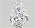 Diamante Natural 1.52 quilates, De pera , Color F, claridad SI1 y certificado GIA