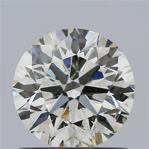 Foto Diamante Natural 0.90 quilates, Redondo , Color J, claridad SI2 y certificado IGI de