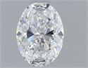Natural Diamond 0.51 Carats, Oval with  Cut, D Color, VS1 Clarity and Certified by GIA