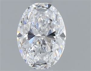 Picture of Natural Diamond 0.51 Carats, Oval with  Cut, D Color, VS1 Clarity and Certified by GIA