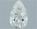 Natural Diamond 1.20 Carats, Pear with  Cut, H Color, VS2 Clarity and Certified by IGI