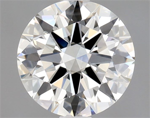 Picture of Natural Diamond 0.90 Carats, Round with Excellent Cut, I Color, SI1 Clarity and Certified by GIA