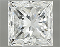 Natural Diamond 0.60 Carats, Princess with  Cut, G Color, VS1 Clarity and Certified by GIA