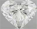 Natural Diamond 3.09 Carats, Heart with  Cut, G Color, VVS2 Clarity and Certified by IGI